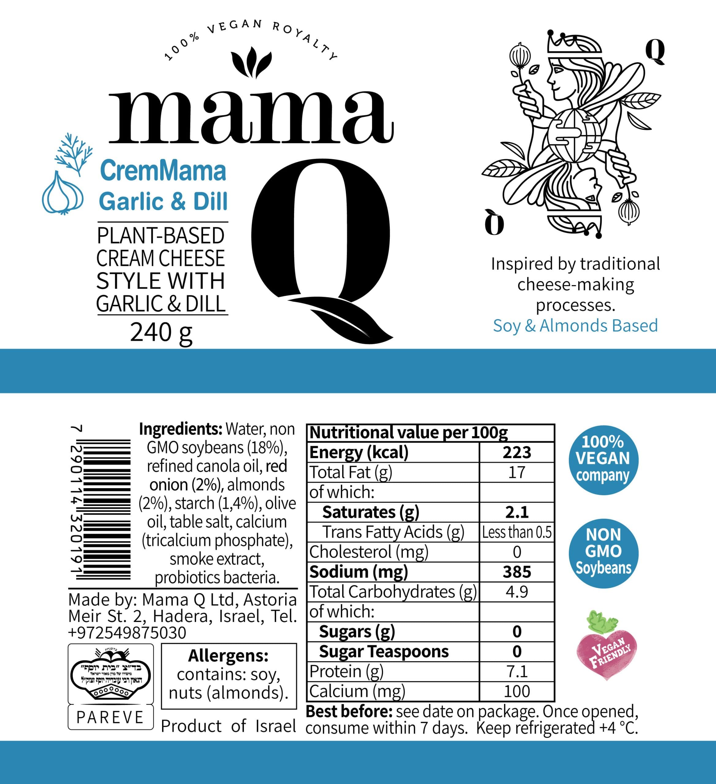 CremMama WITH GARLIC & DILL packaging